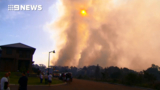 Bushfires burning across south-west Sydney