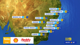 National weather forecast for Monday July 21