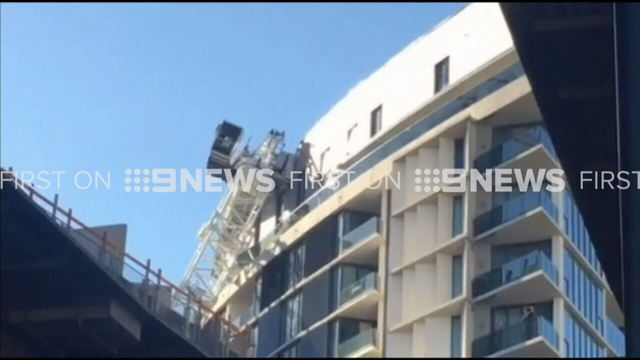 Crane collapse to bar residents from Sydney apartment for at least