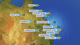 National weather forecast for Thursday July 17