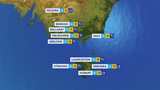 National weather forecast for Tuesday July 15