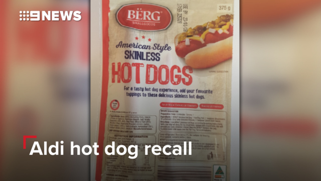 Aldi hotdogs recalled over bacteria and bone fragments