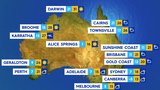 National weather forecast for Saturday June 28