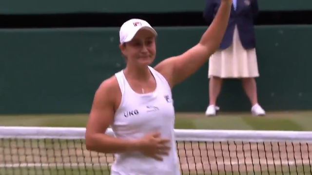 Wimbledon 2021 results  Ash Barty beats Katerina Siniakova in