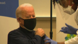Coronavirus: Biden receives first dose of Covid-19 vaccine