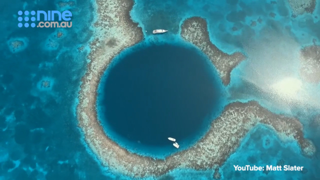 News World Expedition Into Belize Blue Hole Unlocks Giant