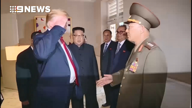 Donald Trump Potus Salute To North Korean Military General Video