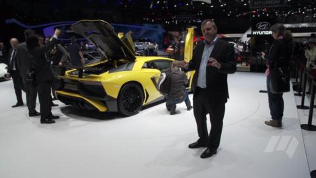 GENEVA MOTOR SHOW: Lamborghini Aventador SV video 