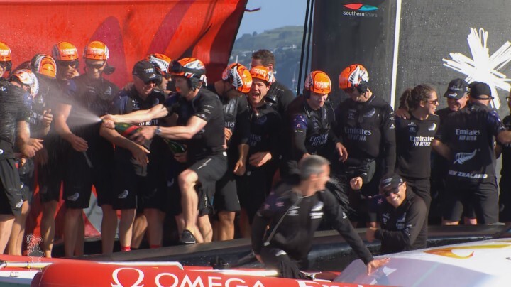 36th America's Cup: Emirates Team New Zealand move one win away from  victory before race 10 postponed, Sailing News