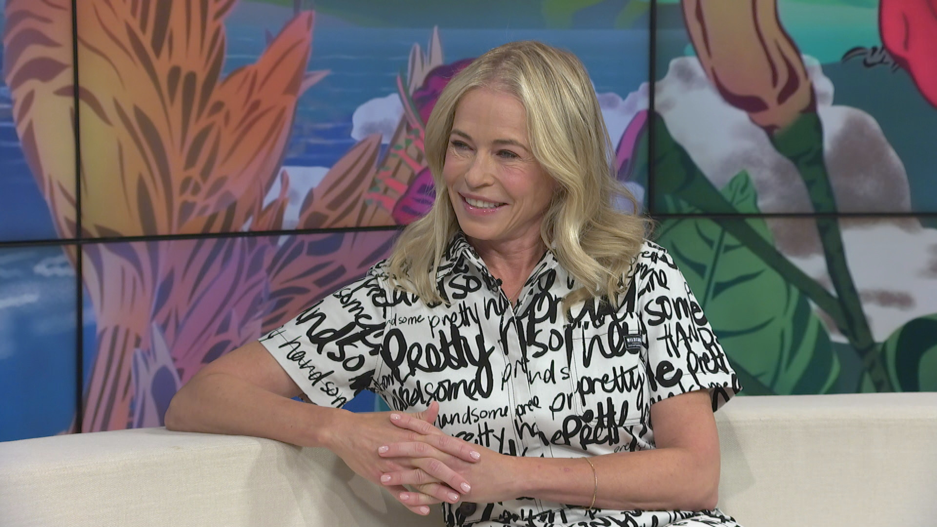 Chelsea Handler talks to Jenny-May Clarkson