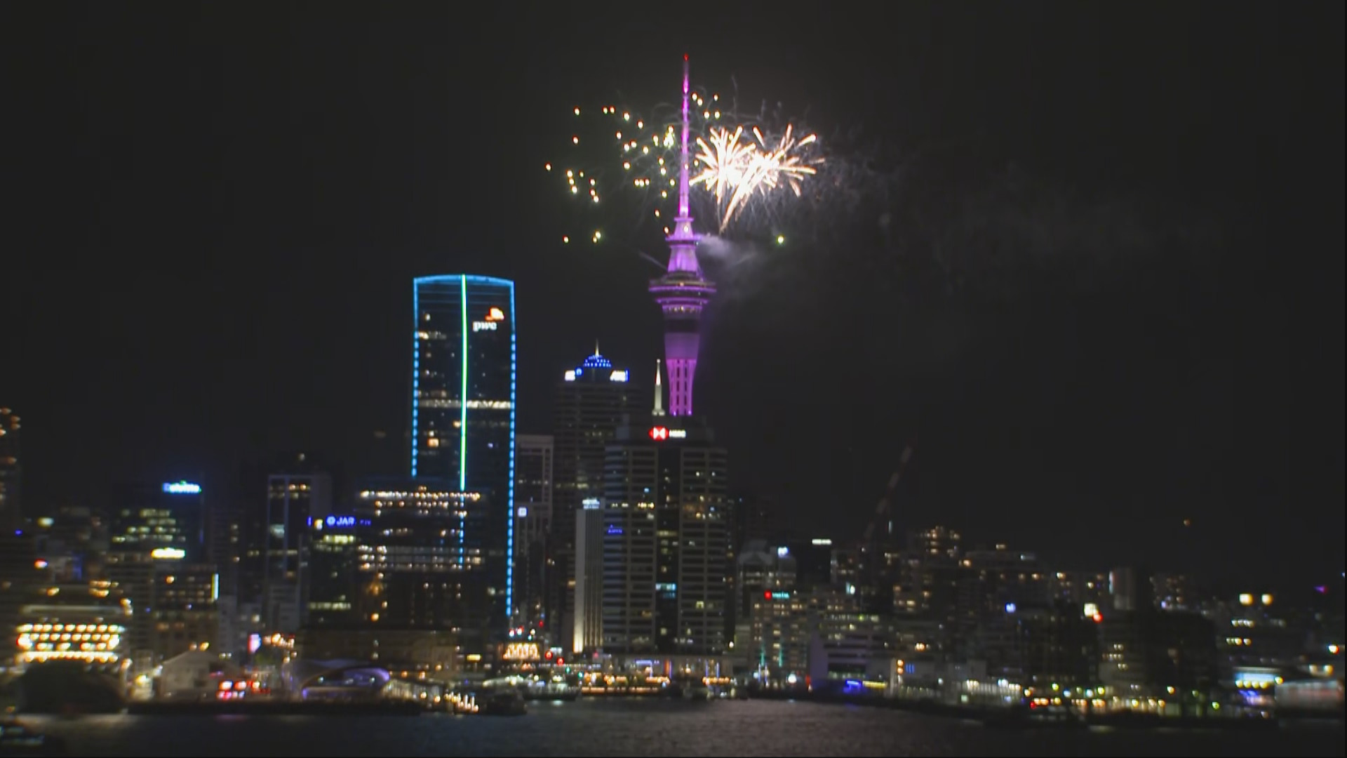 Watch: 2023 begins with a bang at Auckland's Sky Tower